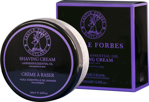 Castle Forbes Shaving Cream 200ml - Lavender Essential Oil