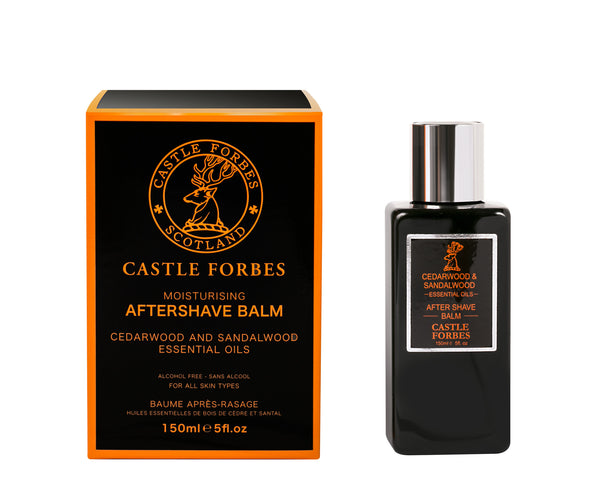 Castle Forbes Aftershave Balm 150ml - Cedarwood & Sandalwood